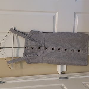 Hollister denim striped dress XS